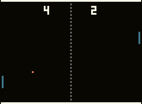 Pong screenshot